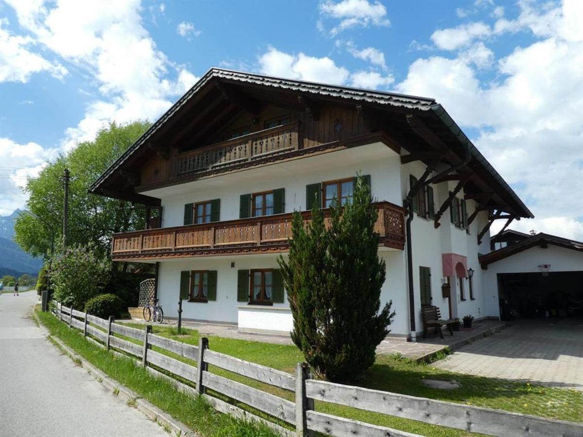 Gaestehaus Bergblick Wallgau Kültér fotó