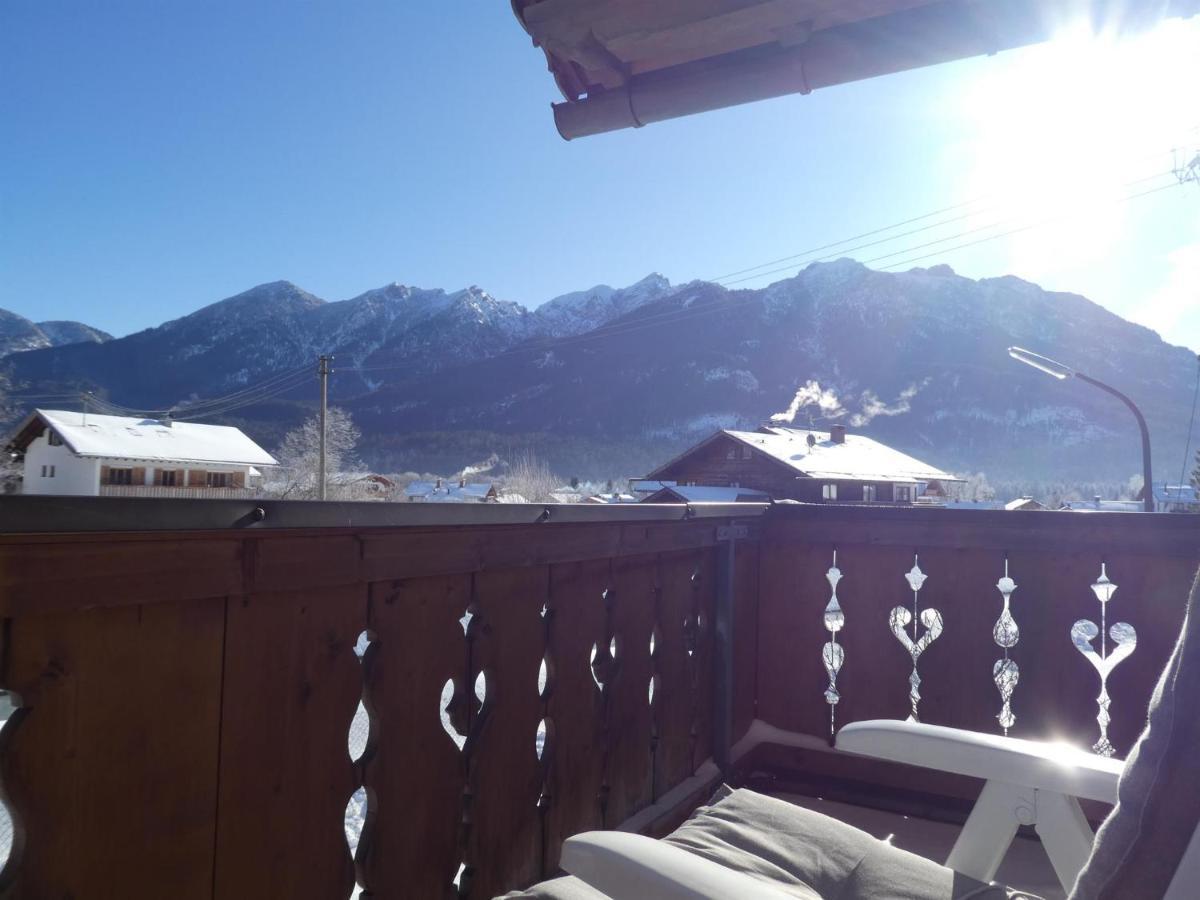 Gaestehaus Bergblick Wallgau Kültér fotó