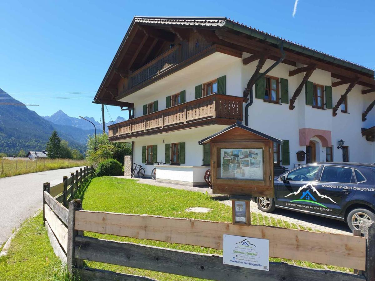 Gaestehaus Bergblick Wallgau Kültér fotó